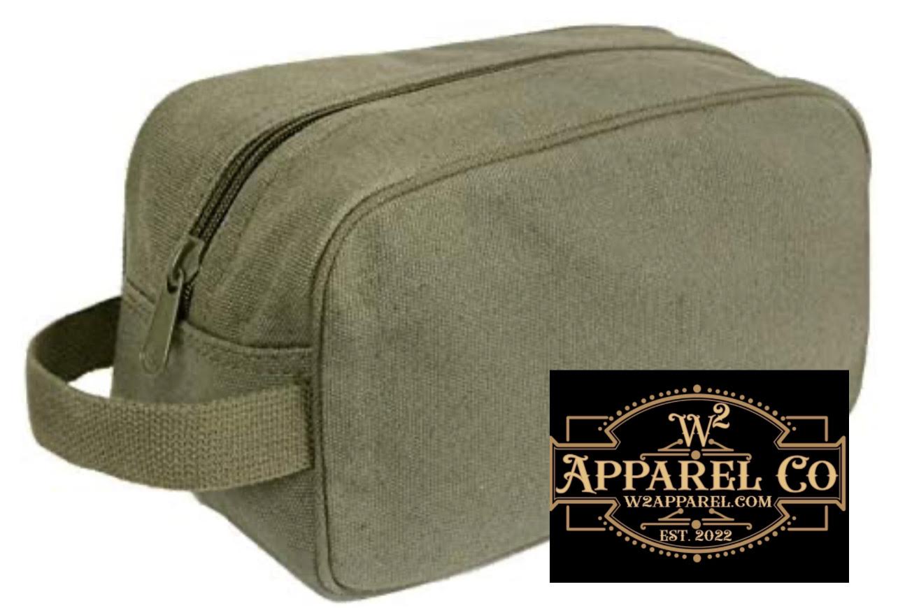 Durable Canvas Toiletry Bag