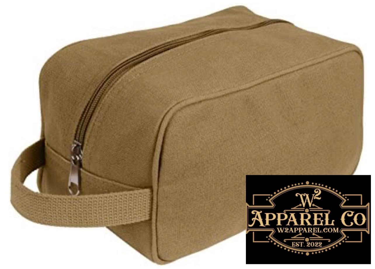 Durable Canvas Toiletry Bag