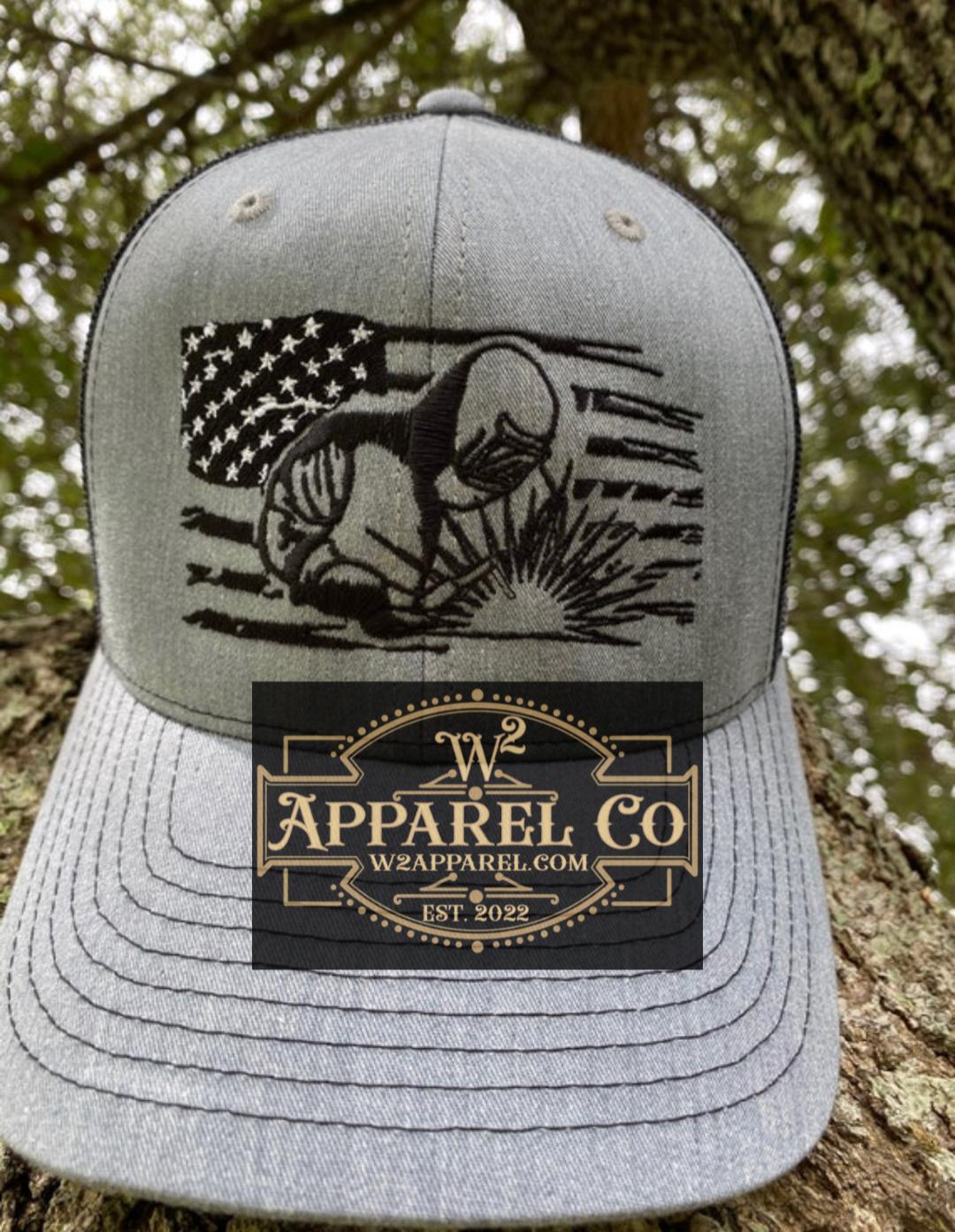 American Flag Welder Cap