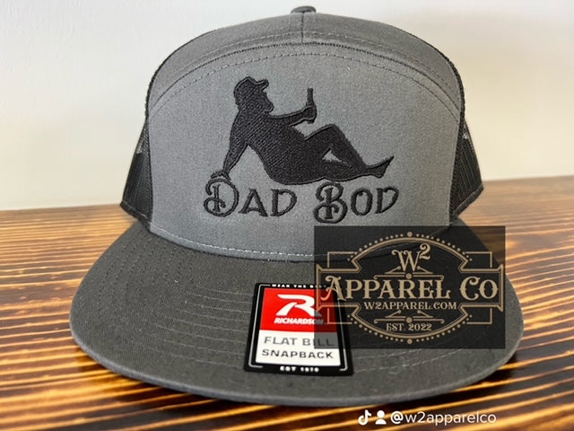 Dad Bod Flat Bill Cap