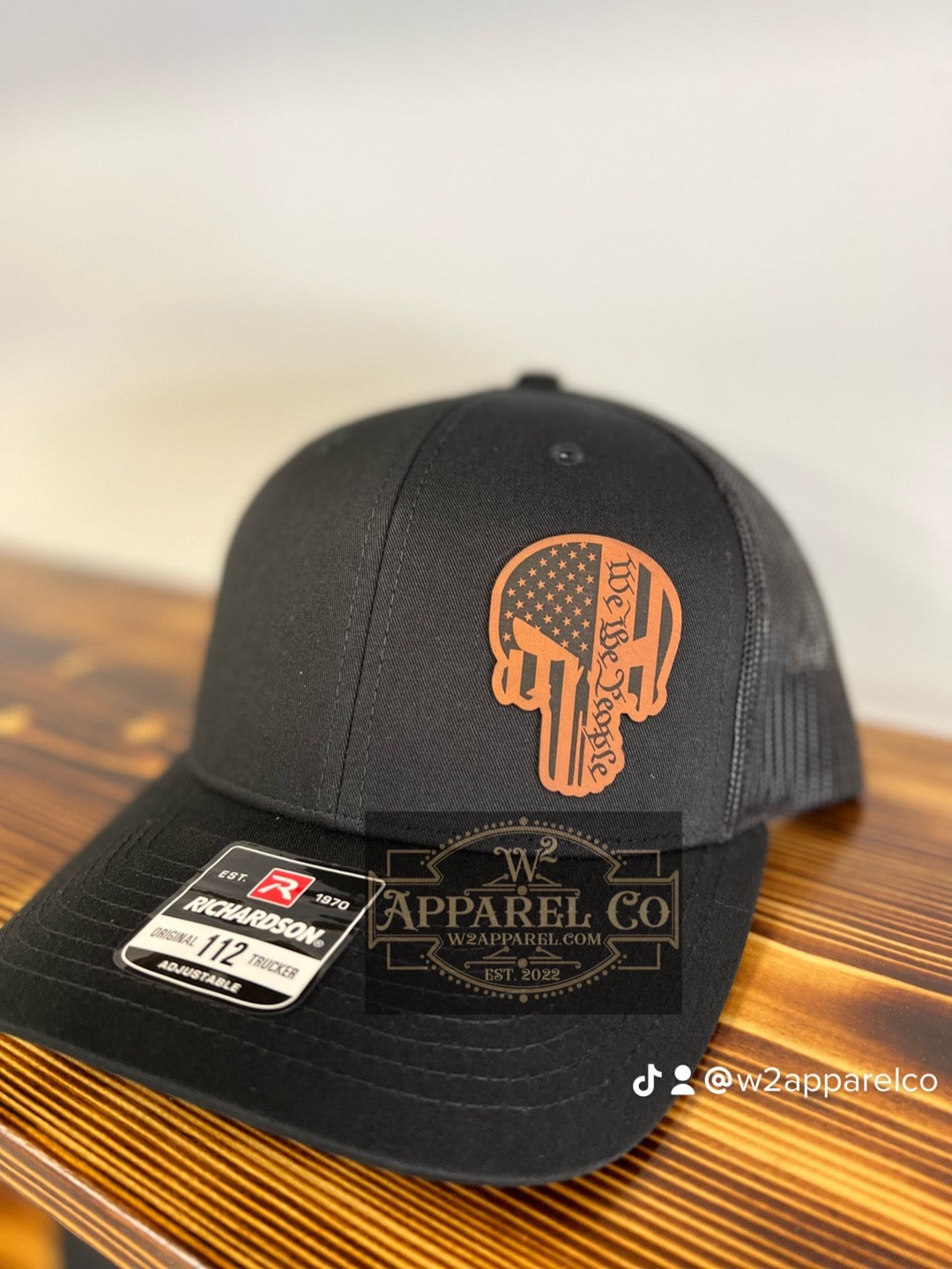 We The People Skull Patch Cap